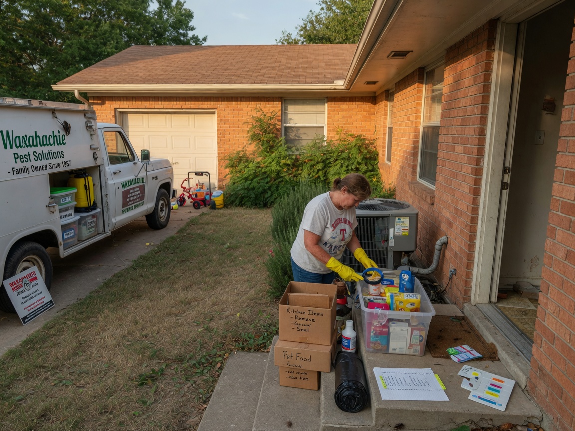 How to Prepare Your Waxahachie Home for Cockroach Extermination