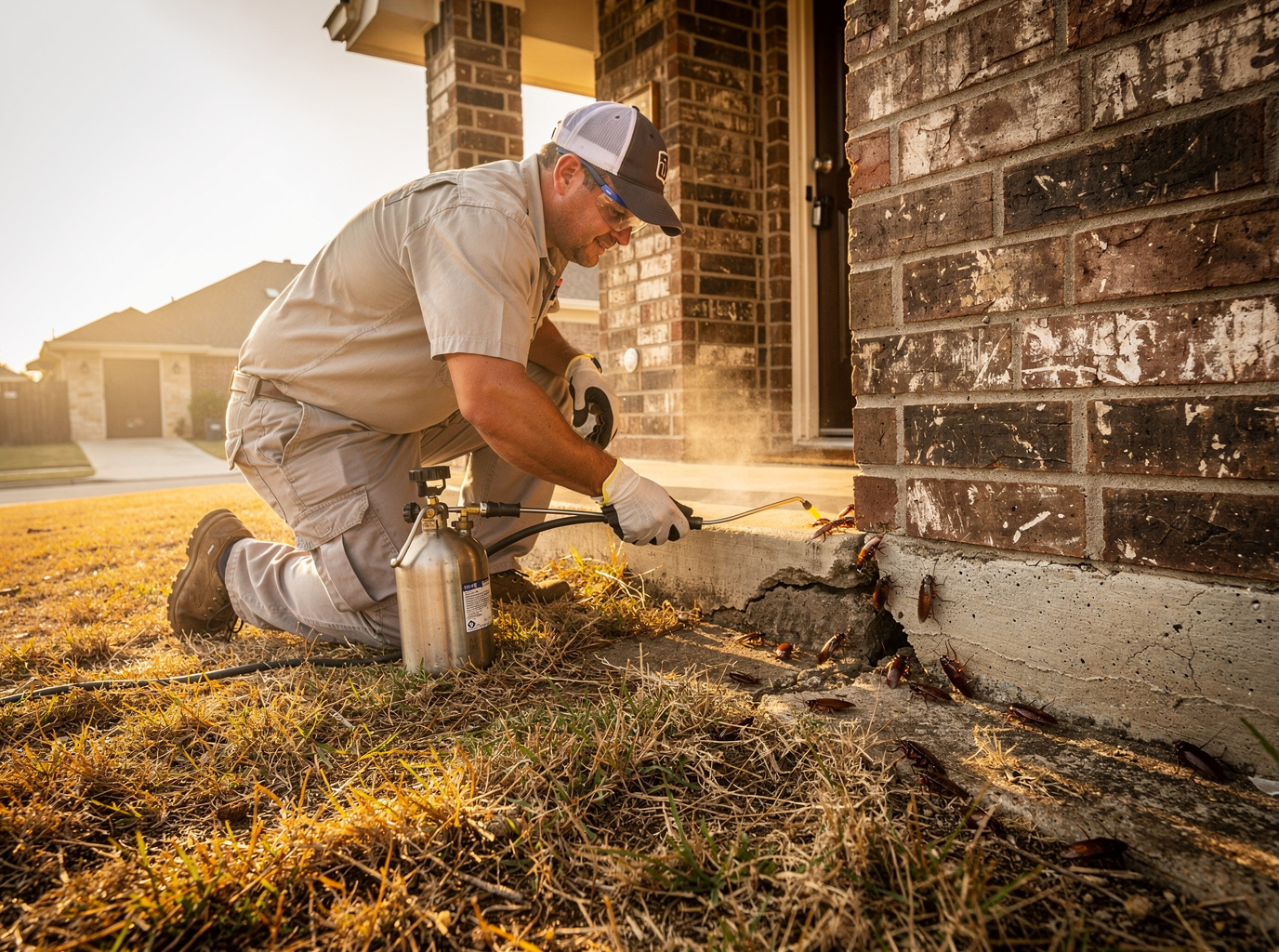 Managing Cockroach Problems in Waxahachie During Hot Summers